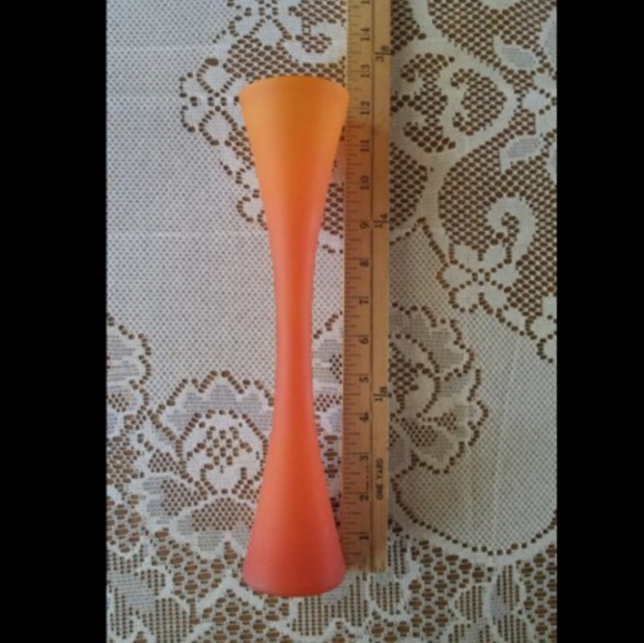 Vintage "Murano Sunset 64" satin glass vase - Picture 4 of 8